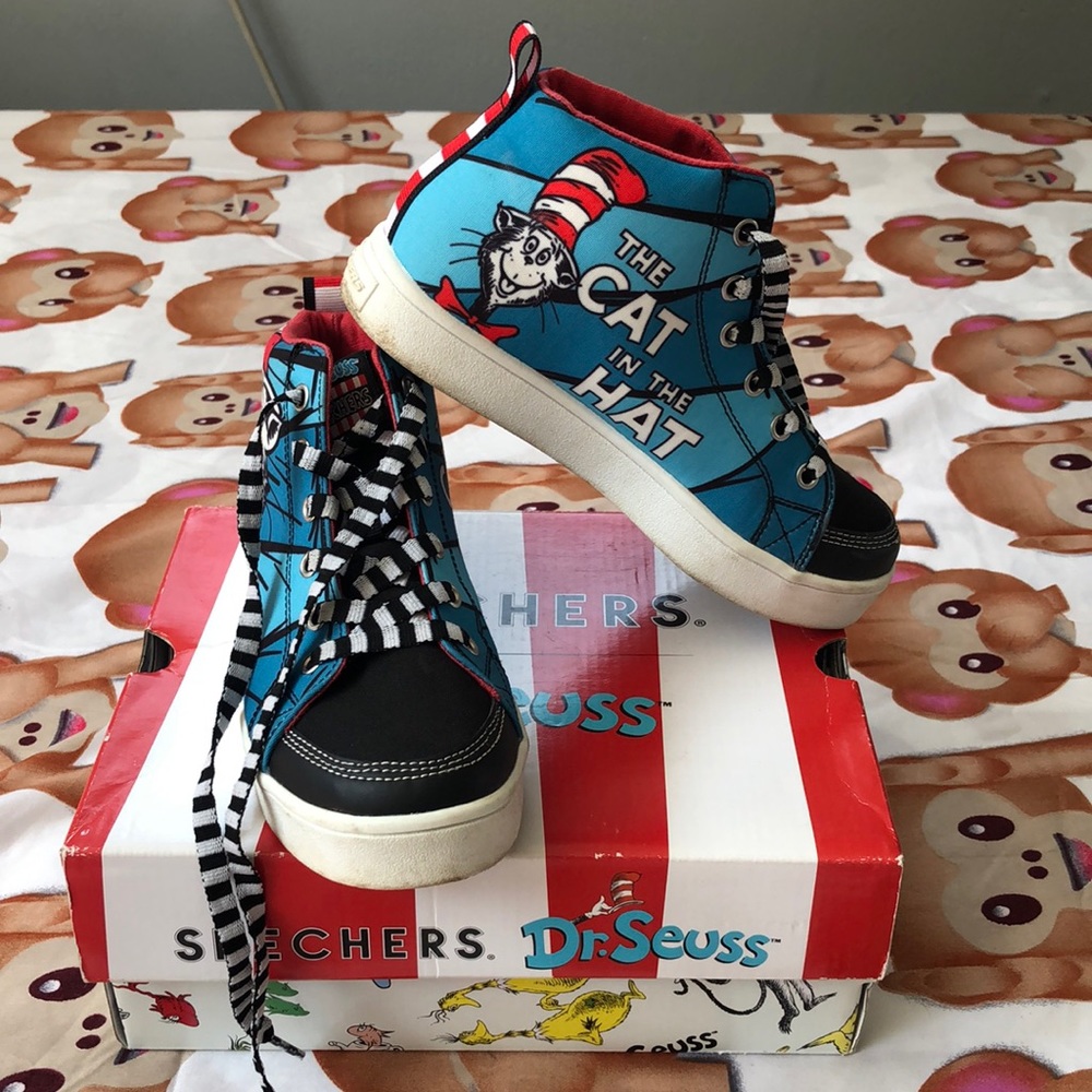 Skecher dr. Seuss sneakers size 1.5 used only one time
